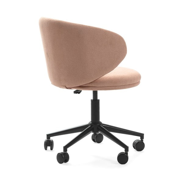 Světle růžová kancelářská židle Rush – Marckeric-image-2