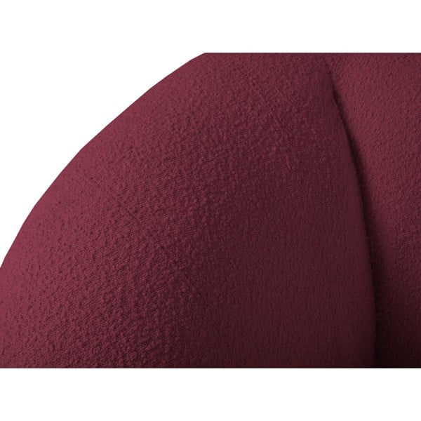 Vínová pohovka z textilie bouclé 230 cm Essen – Cosmopolitan Design-image-4