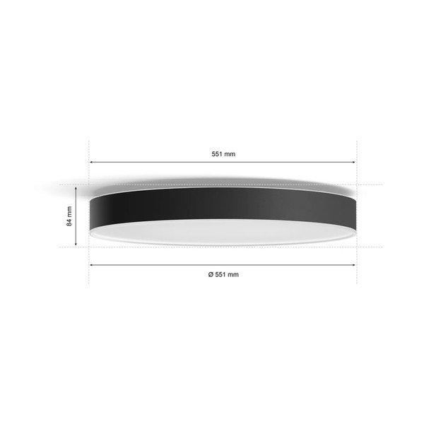 LED smart stropní svítidlo 48 W Enrave – Philips Hue-image-4