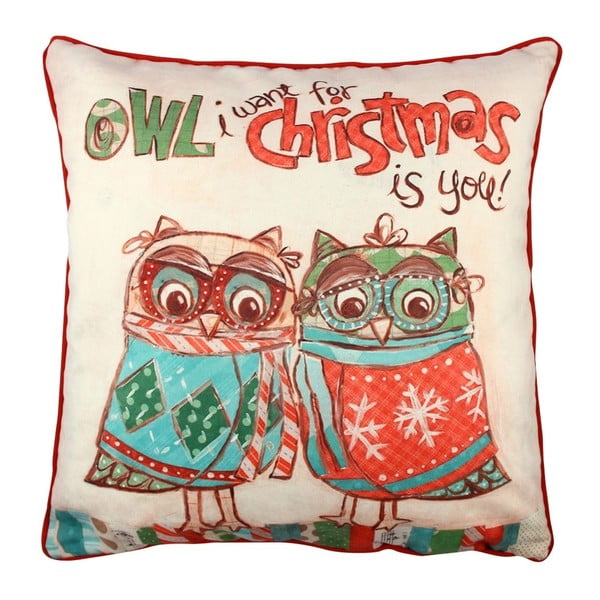 Polštář Owl Christmas