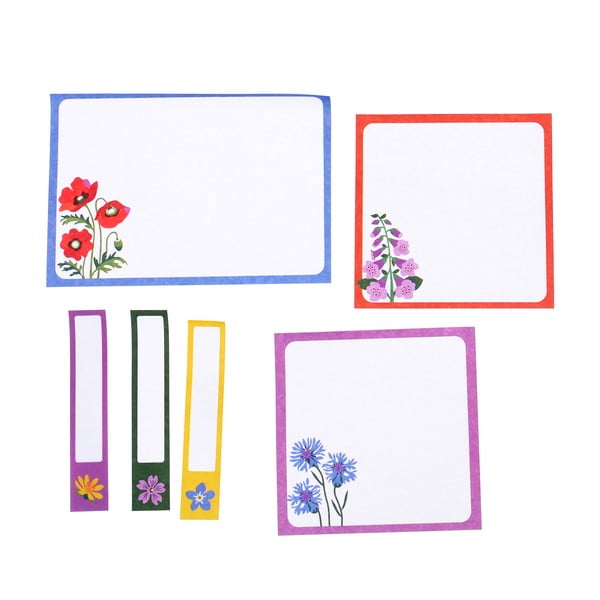 Poznámkové samolepky Wild Flowers – Rex London-image-2