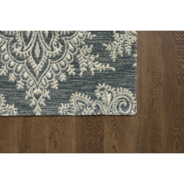 Šedý vlněný koberec 170x240 cm Jolene graphite – Agnella-image-3