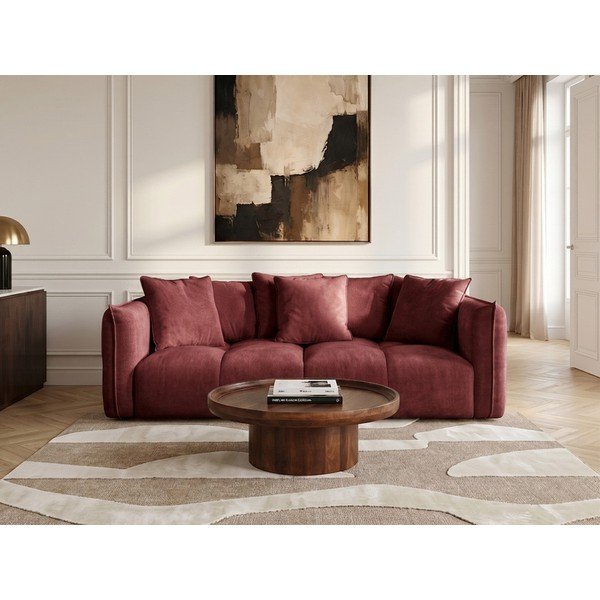 Červená žinylková pohovka Harlem – Bobochic Paris-image-2