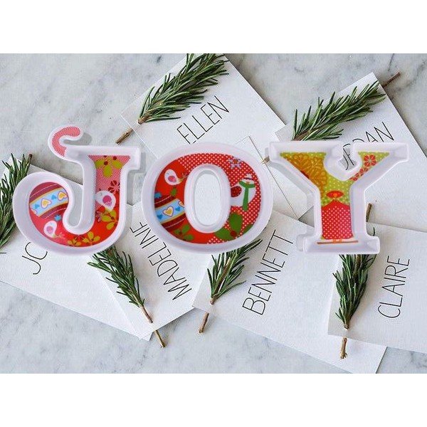 Sada 3 talířů s vánočním motivem Silly Design Joy-image-1