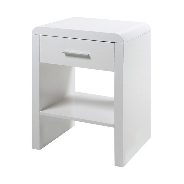 Bílý noční stolek Supernova - Actona-image-2