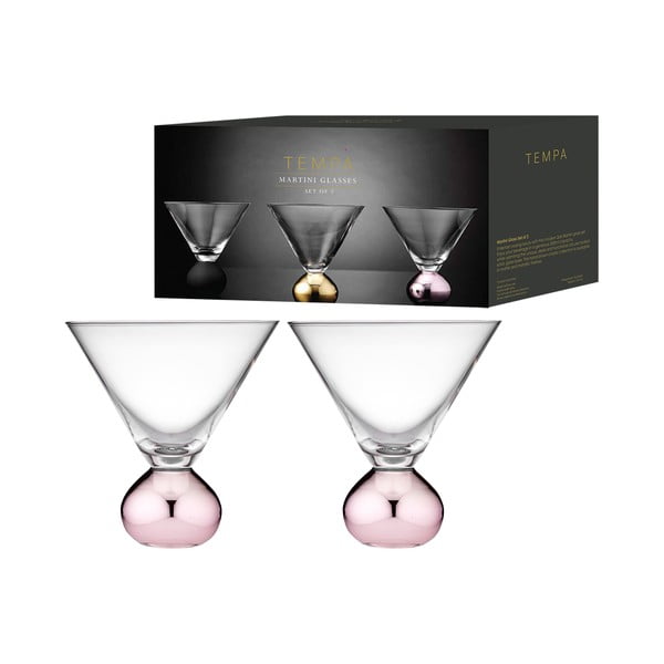 Sklenice na koktejly v sadě 2 ks 300 ml Astrid Rose - Ladelle-image-2