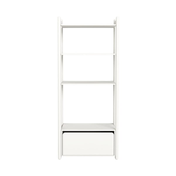 Bílá dětská komoda Flexa Shelfie, výška 189,2 cm