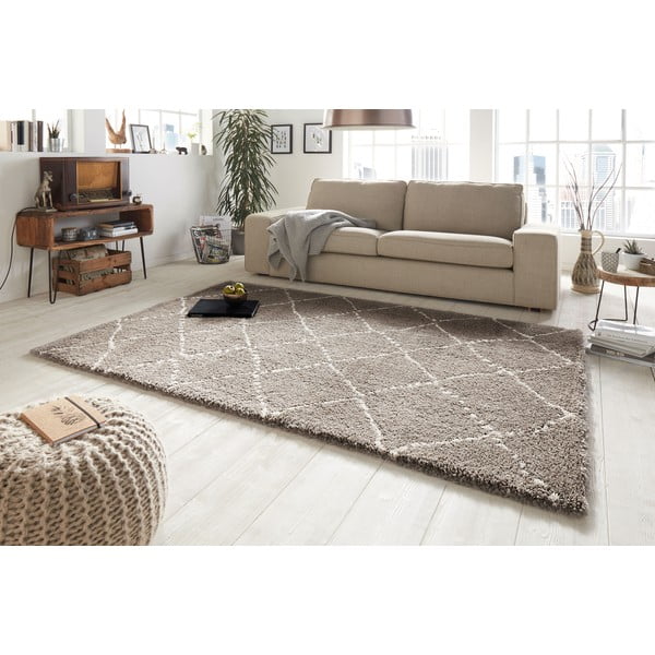 Světle hnědý koberec Mint Rugs Hash, 80 x 150 cm-image-4