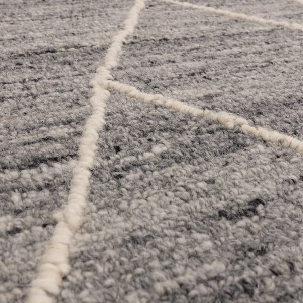 Šedý vlněný koberec 200x290 cm Noah – Asiatic Carpets-image-2