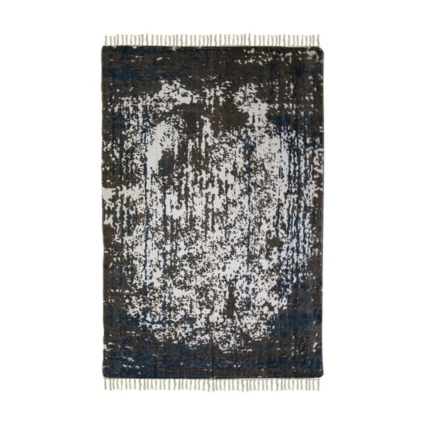 Modro-béžový bavlněný koberec HSM collection Colorful Living Crisso, 160 x 230 cm