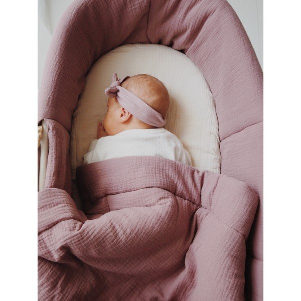 Tmavě fialová souprava do postýlky – Malomi Kids-image-4