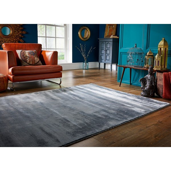 Šedý ručně tkaný koberec Flair Rugs Cairo, 120 x 170 cm-image-1