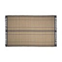 Oboustranný koberec z mořské řasy v černo-přírodní barvě 200x300 cm Brunilda – Kave Home
