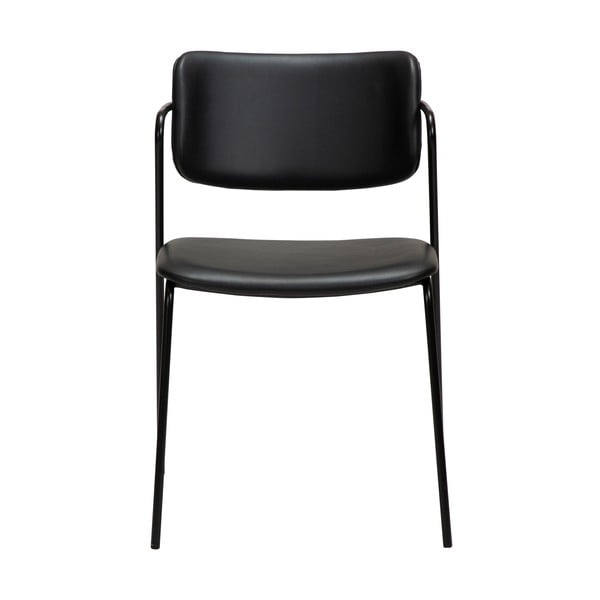 Černá židle z imitace kůže DAN-FORM Denmark Zed-image-3