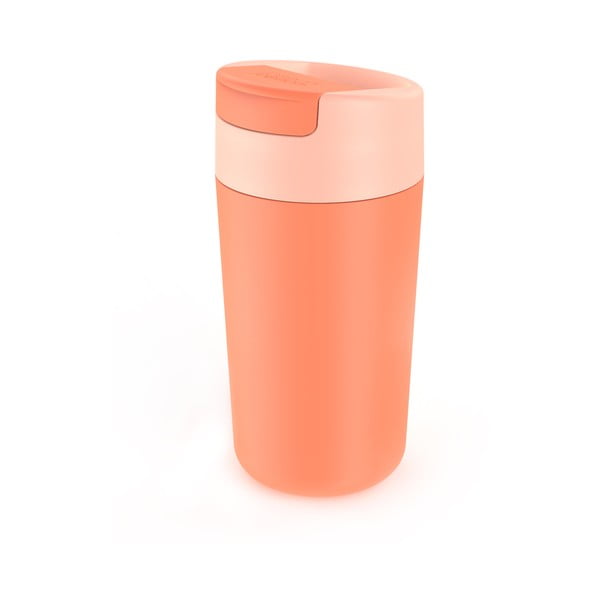 Oranžový cestovní hrnek 450 ml Sipp – Joseph Joseph