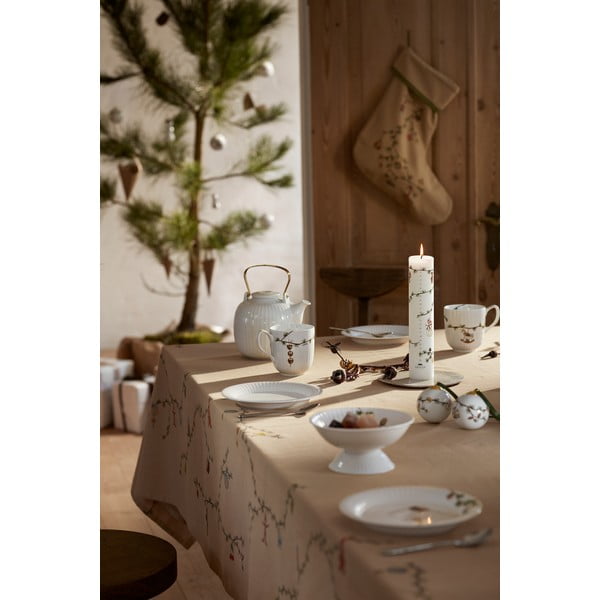 Porcelánová vánoční koule ø 6 cm Hammershøi Christmas Bauble 2025 – Kähler Design-image-3