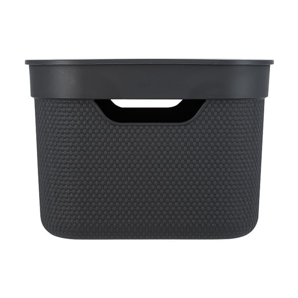 Plastový úložný box s víkem Deco  - Rotho-image-3