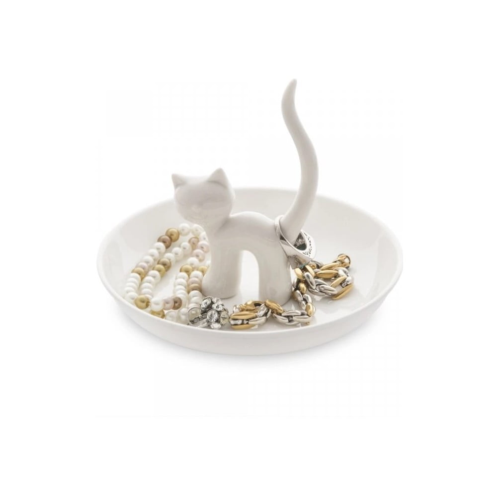 Porcelánový talířek na šperky Cat – Balvi