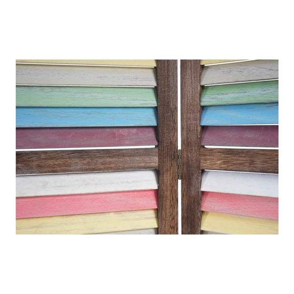 Paravan Patchwork Pastel Brown, 161x170 cm-image-2