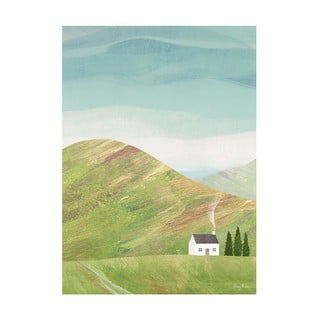 Plakát 30x40 cm Mountains II - Travelposter