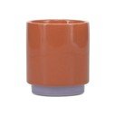 Oranžový/fialový kameninový šálek 270 ml Duo – ONA