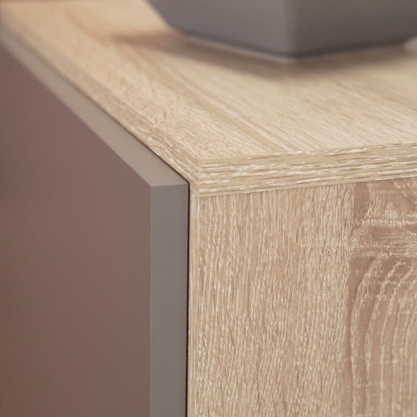 Šedohnědý botník s hnědým korpusem Symbiosis Bamboo-image-2