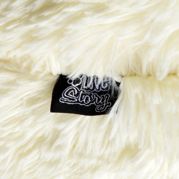 Krémový pelíšek pro psa ø 95 cm – Love Story-image-2