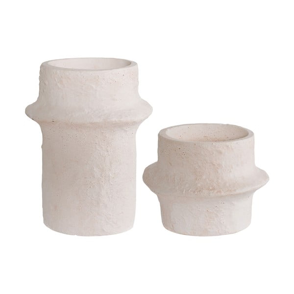 Svícny na čajovou svíčku z cementu v sadě 2 ks – House Nordic