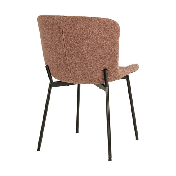 Jídelní židle v cihlové barvě v sadě 2 ks Maceda – House Nordic-image-3