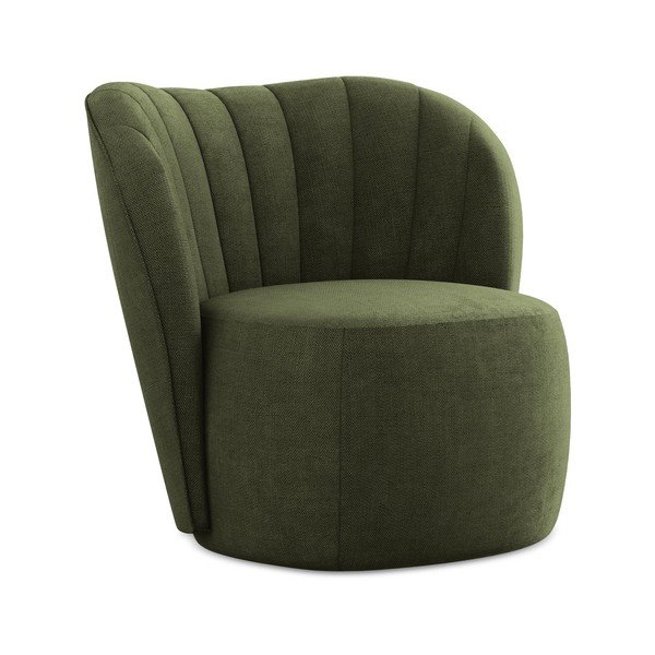 Zelené žinylkové křeslo Keloa – Makamii