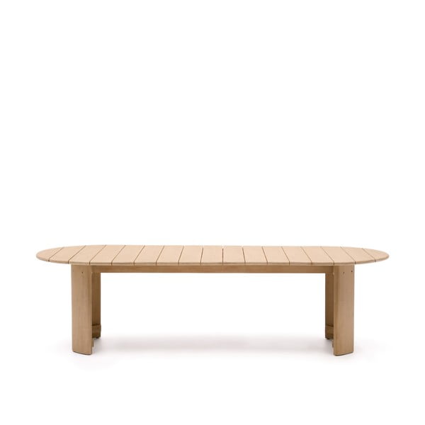 Jídelní stůl z eukalyptového dřeva 110x280 cm Xoriguer – Kave Home-image-2