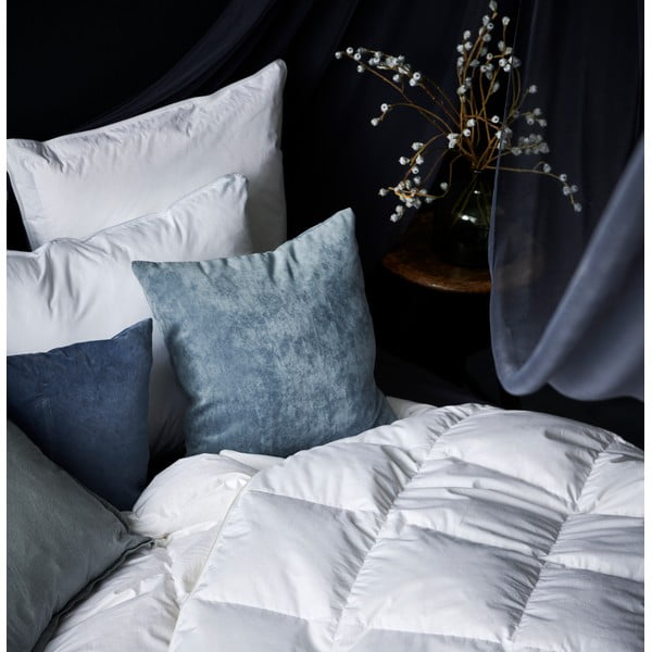 Polštář s péřovou výplní 80x80 cm Neptune Medium – Universe of Sleeping-image-4