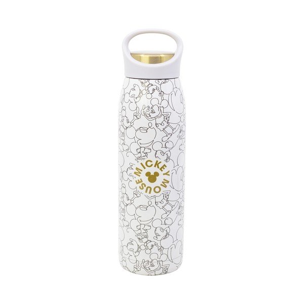 Bílá nerezová dětská termoska 665 ml Mickey Mouse – STOR