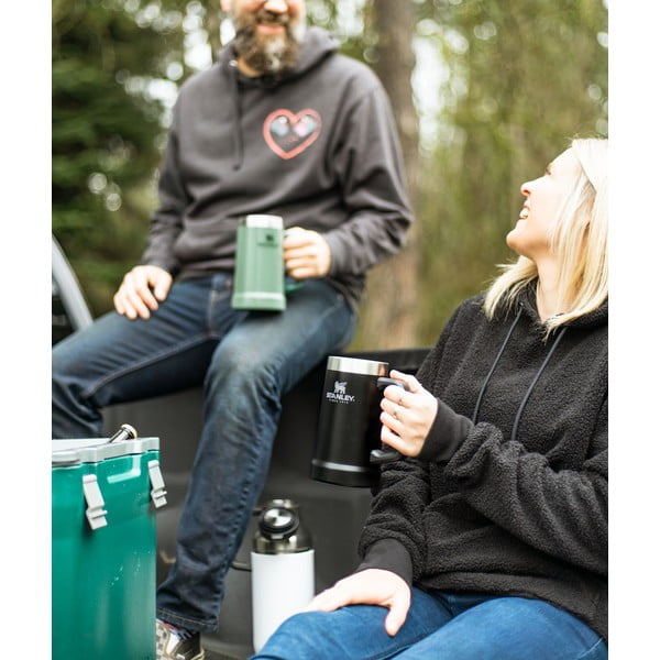 Černý termo hrnek z nerezové oceli 700 ml The Big Grip Beer Stein Black – Stanley-image-1