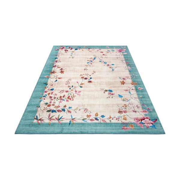 Krémovo-tyrkysový koberec 120x160 cm Amira – Hanse Home-image-3