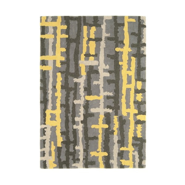 Vlněný koberec Ripley Yellow 160x230 cm