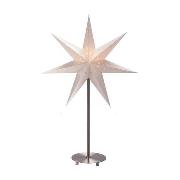 Bílá světelná dekorace Markslöjd Saturnus, výška 52 cm