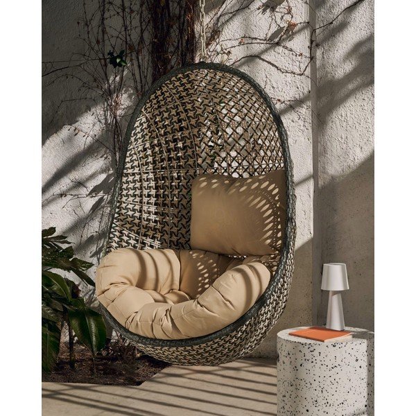 Závěsné zahradní křeslo Kave Home Damila-image-1
