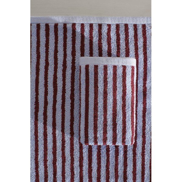 Vínové/ světle modré bavlněné ručníky v sadě 2 ks 30x50 cm Dixie – Jotex-image-1