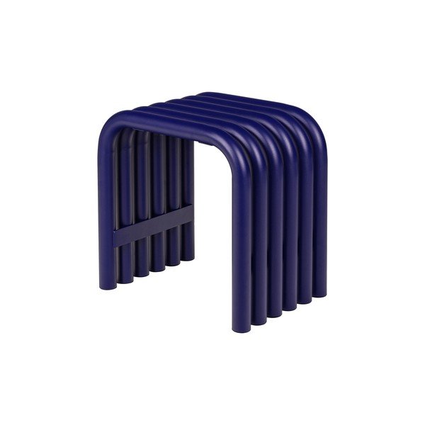 Modrá kovová zahradní židle Nokk – noo.ma