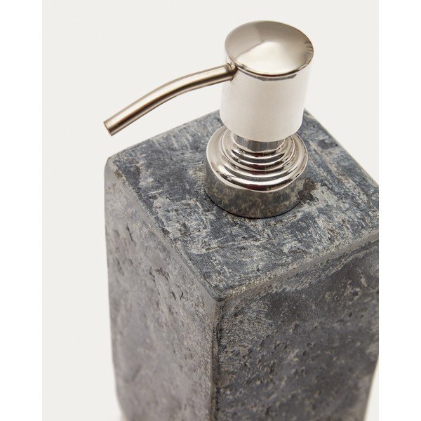 Šedý kamenný dávkovač mýdla Macinne – Kave Home-image-4