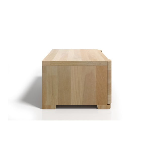 Noční stolek z bukového dřeva se zásuvkou SKANDICA Sparta-image-2