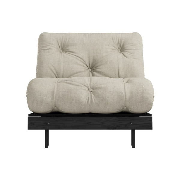 Variabilní křeslo Karup Design Roots Black/Linen Beige-image-3