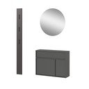 Antracitová předsíňová sestava Ameca 2.0 – Germania