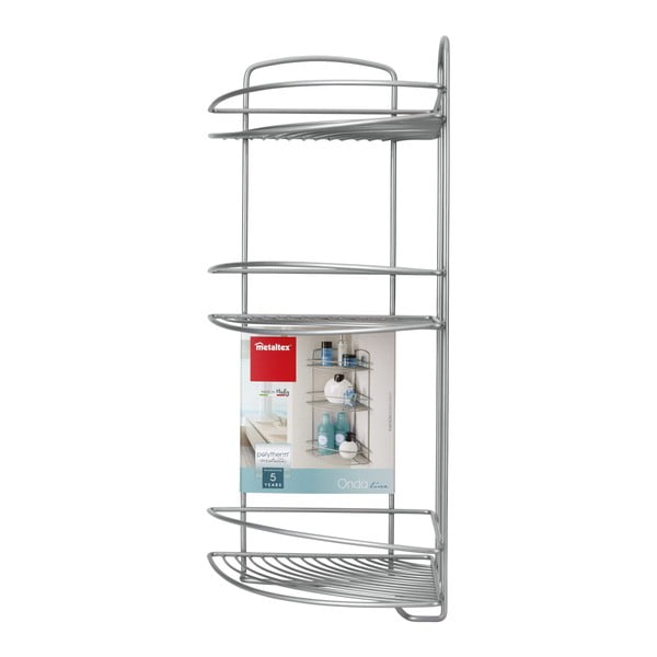 Rohová polička Metaltex-image-1