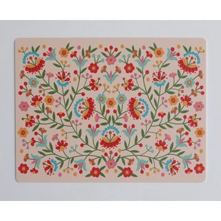 Dětské prostírání 55x35 cm Mexican Flowers - Little Nice Things