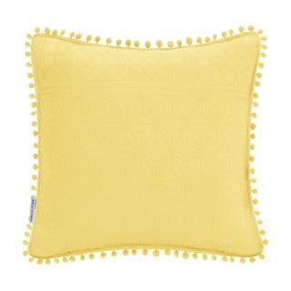 Žlutý dekorativní polštář AmeliaHome Meadore, 45 x 45 cm