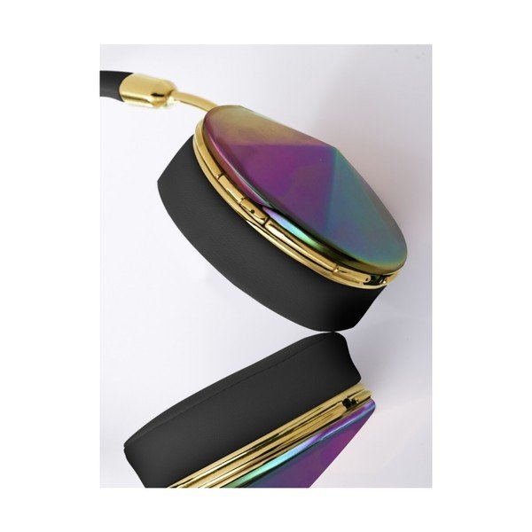 Černá sluchátka s odpojitelným kabelem a duhovými detaily Frends Taylor Wireless-image-2