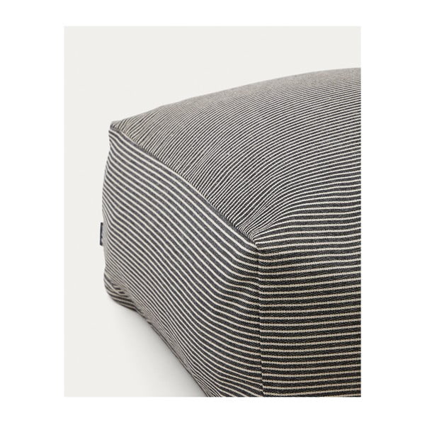 Tmavě modrý taburet Famara – Kave Home-image-1