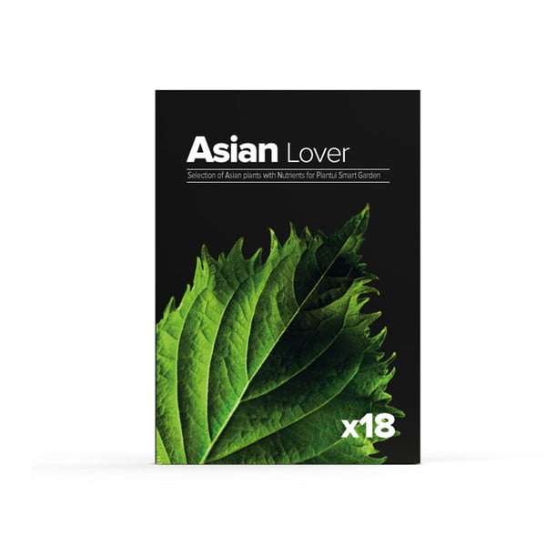 Sada 18 kapslí se semínky Plantui Asian Lover
